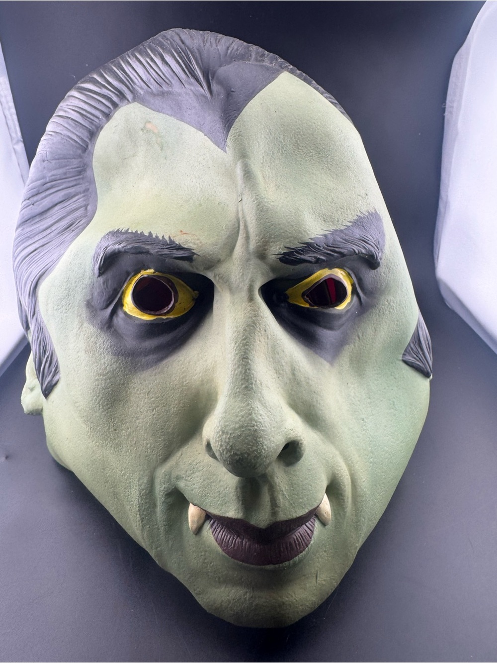 Vintage Halloween 1997 Latex Dracula Mask